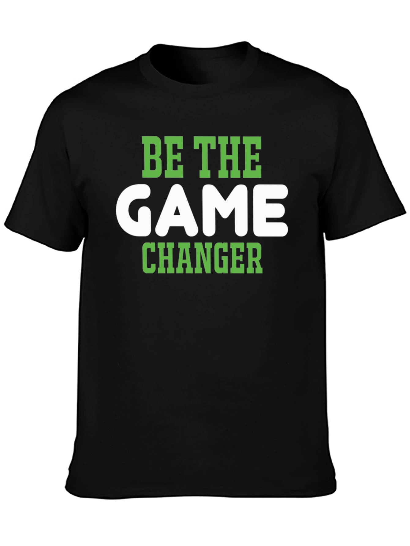 Black Be The Game Changer T-Shirt view 3