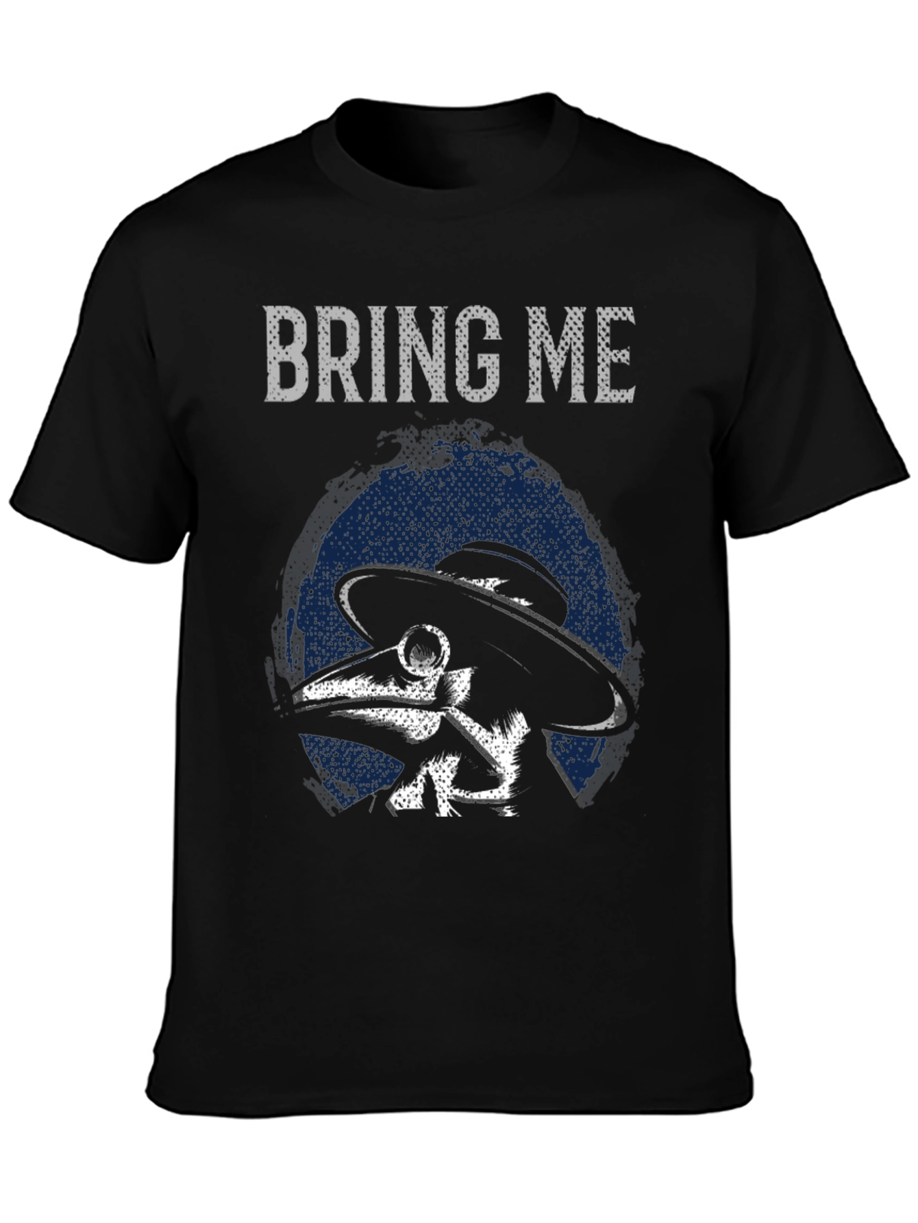 Black Plague Doctor Bring Me T-Shirt view 3