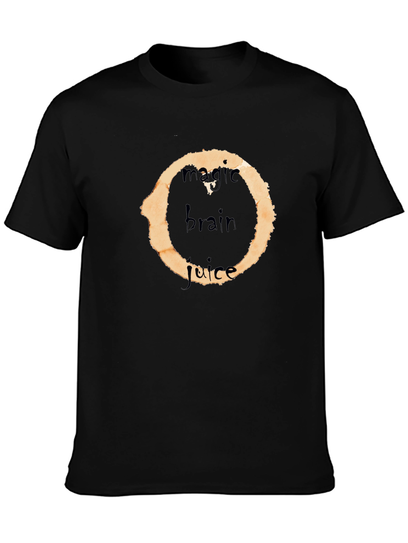 Black Magic Brain Juice T-Shirt - Black Cotton Tee view 3
