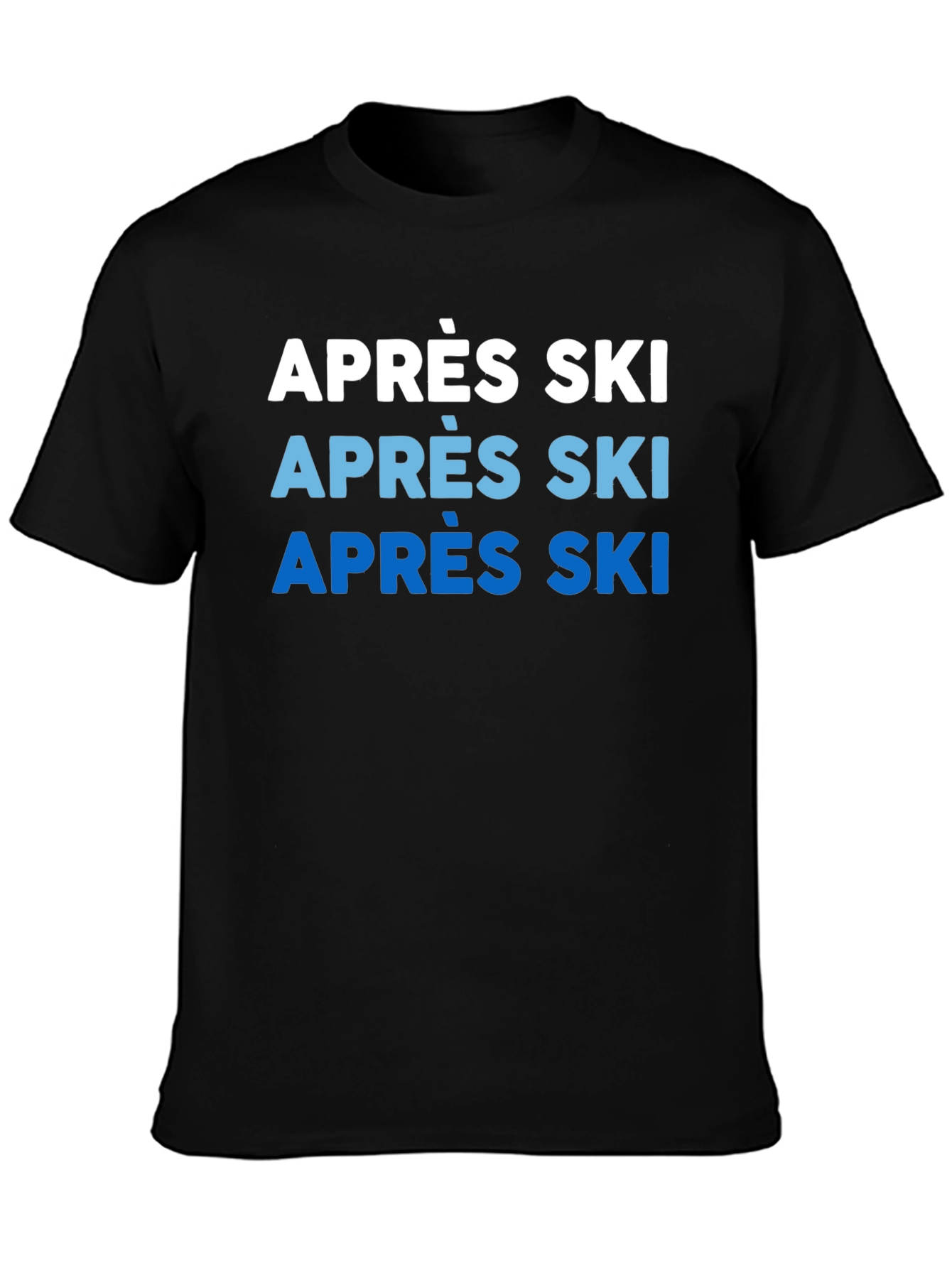 Black Après Ski T-Shirt view 3
