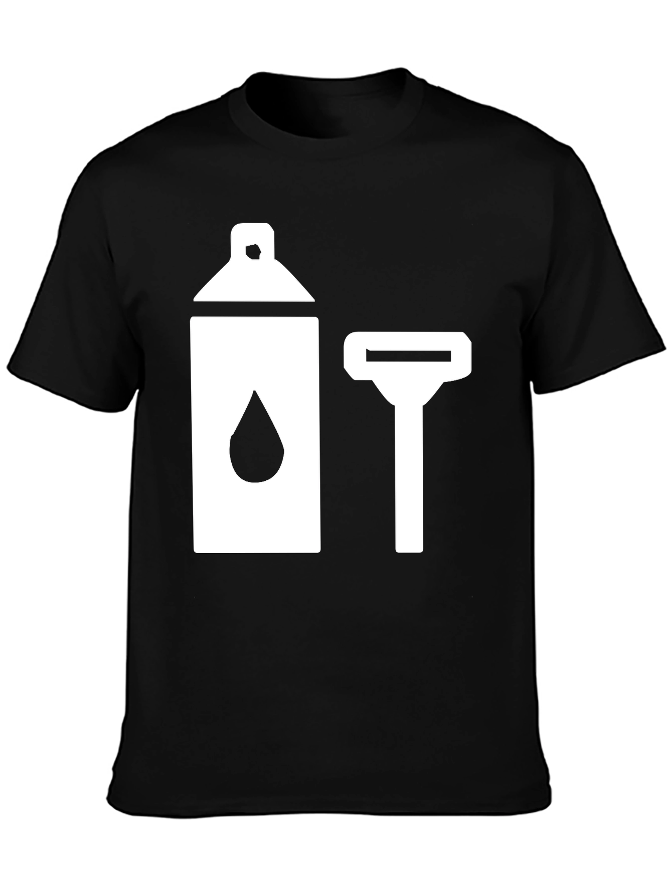 Black Shave Ready Graphic Tee - Black view 3