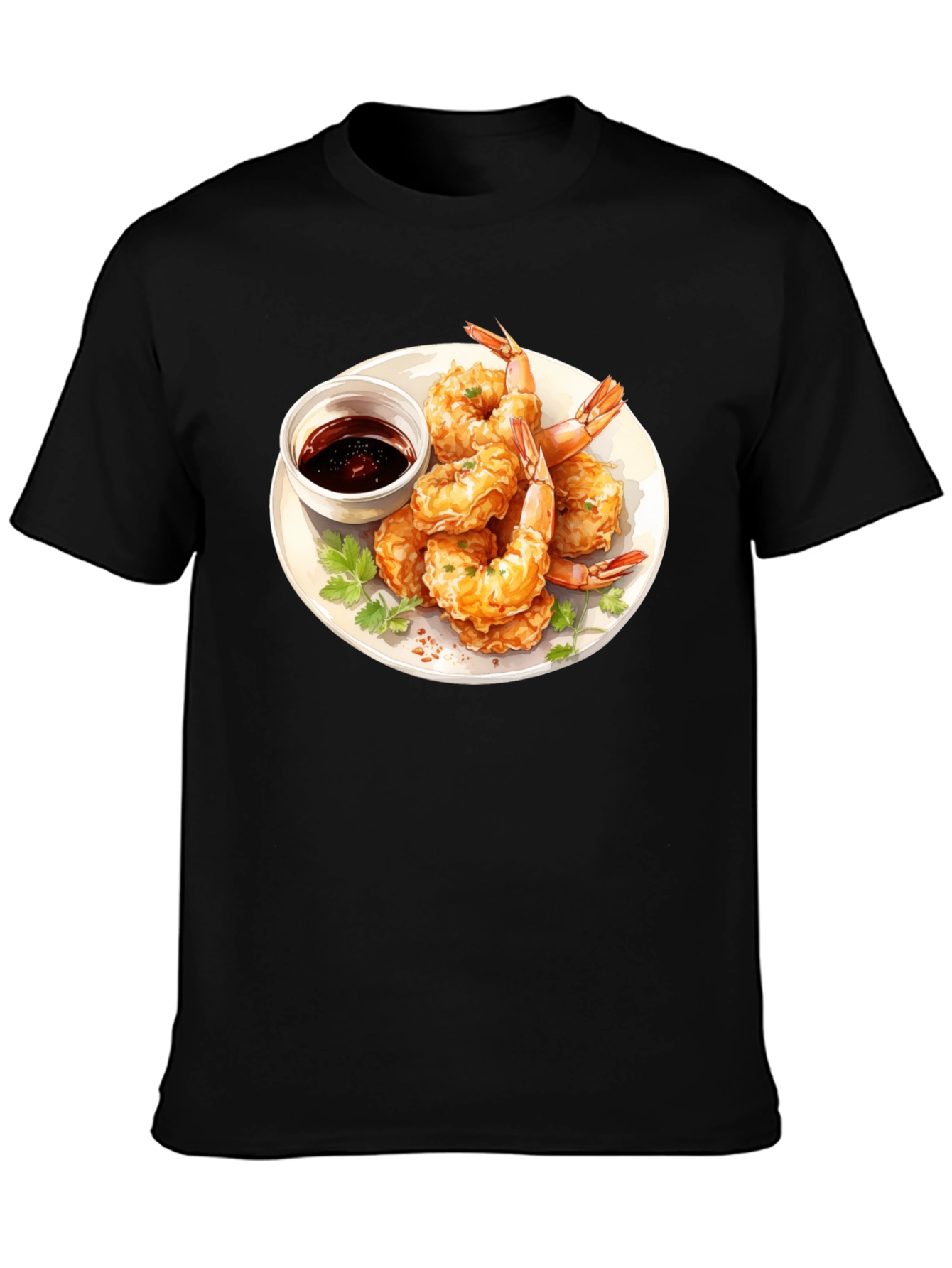 Shrimp Tempura T-Shirt: Delicious Design - 3