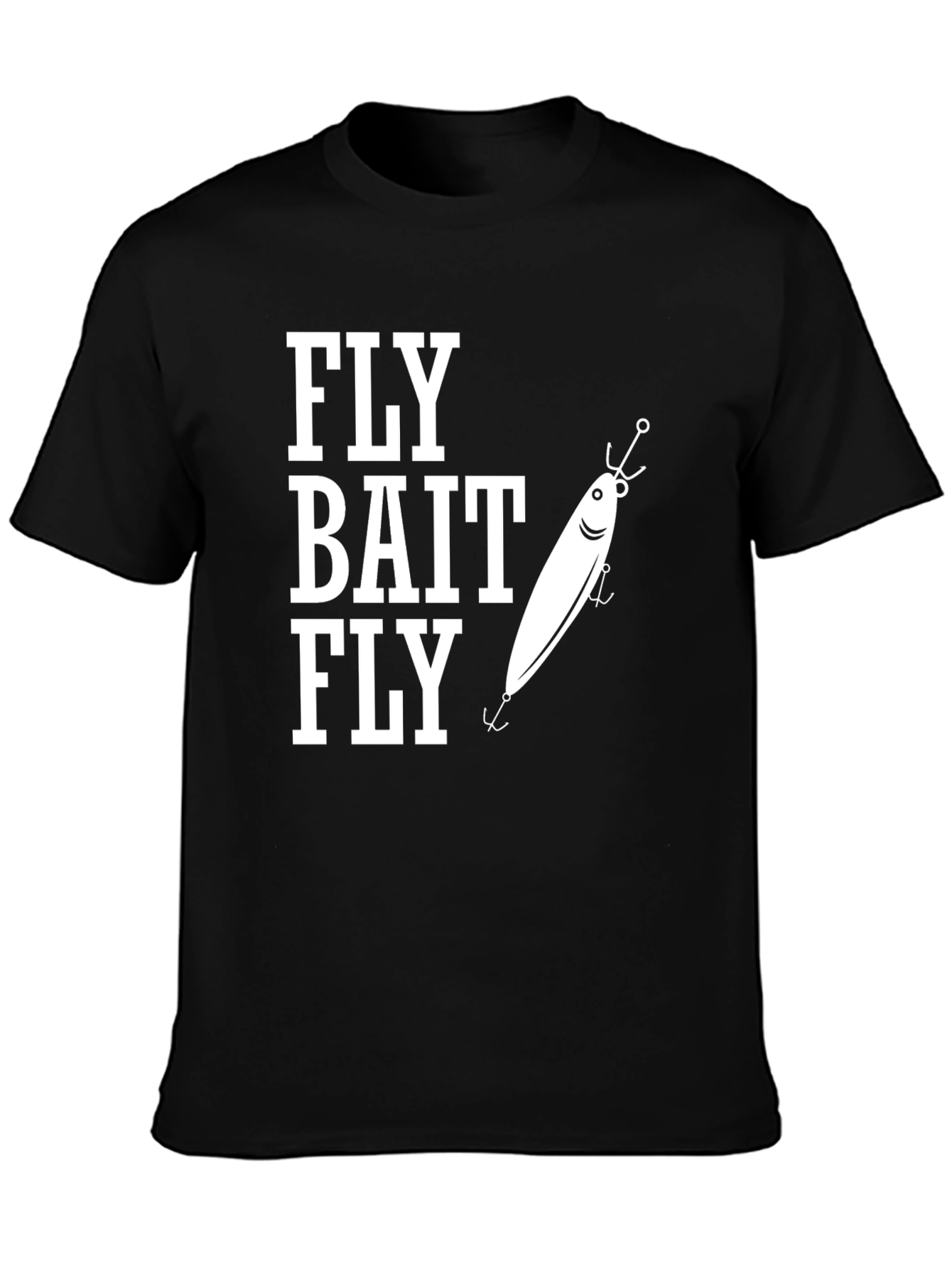Fly Bait Fly Fishing T-Shirt - Graphic Tee - 3