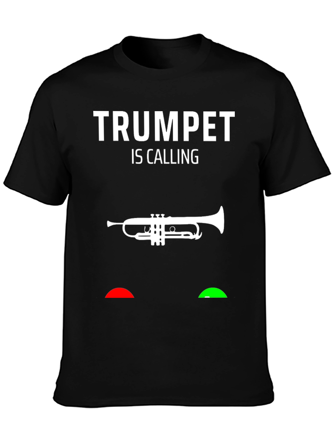 Black Trumpet is Calling T-Shirt view 3