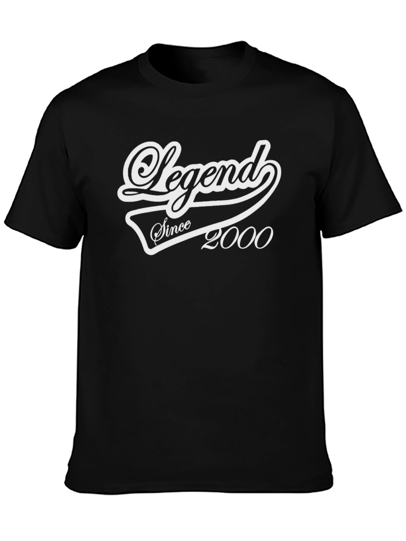 Black Legend Since 2000 Black T-Shirt view 3