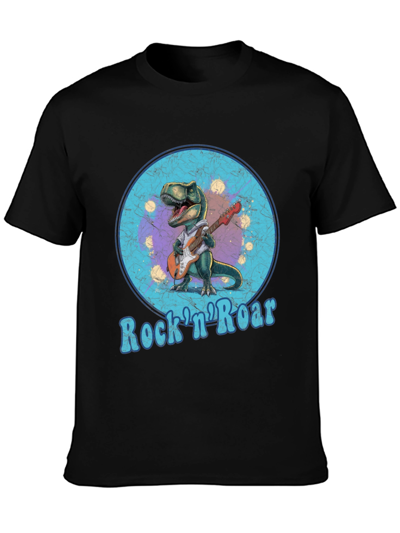 Black Rock 'n' Roar Dinosaur Graphic Tee view 3