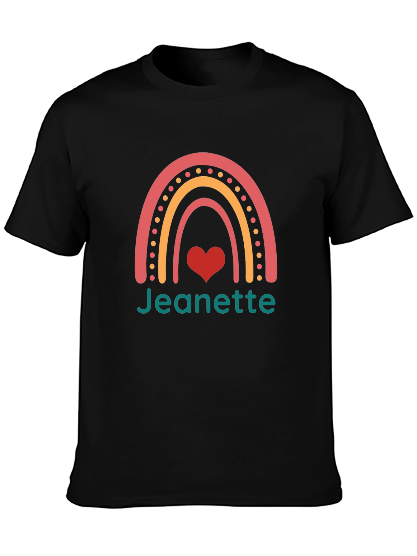 Personalized Rainbow Name T-Shirt - 3