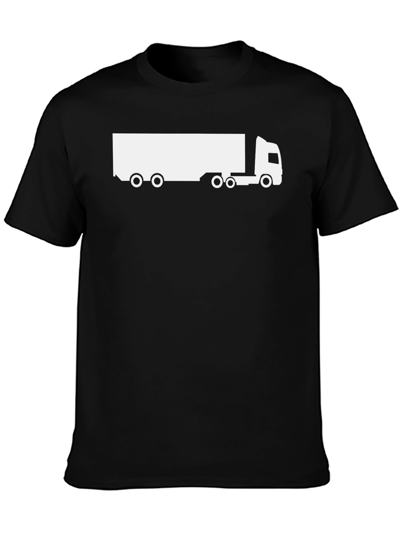 Black Truck Graphic T-Shirt - Black view 3