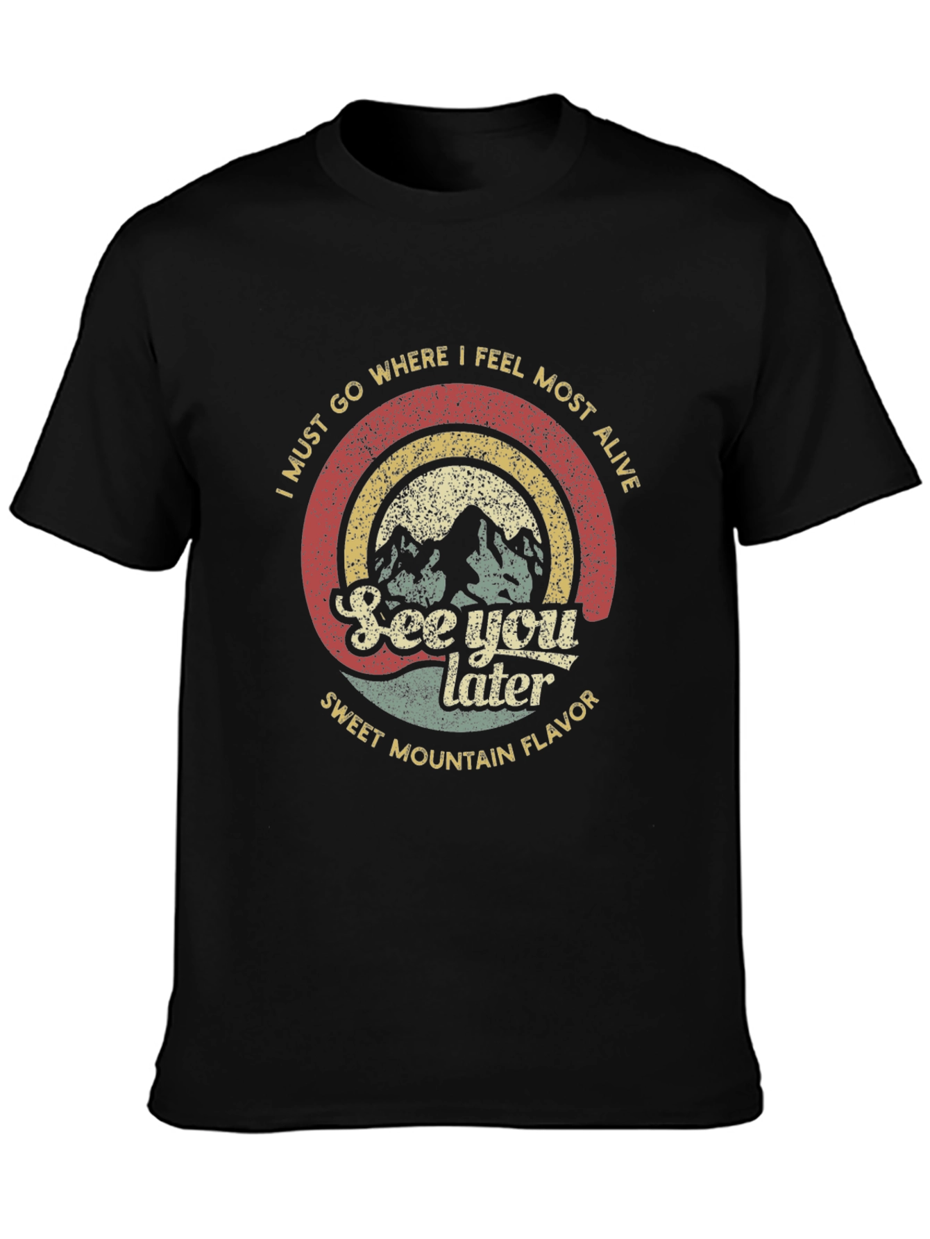 Black Mountain Adventure T-Shirt - See You Later view 3