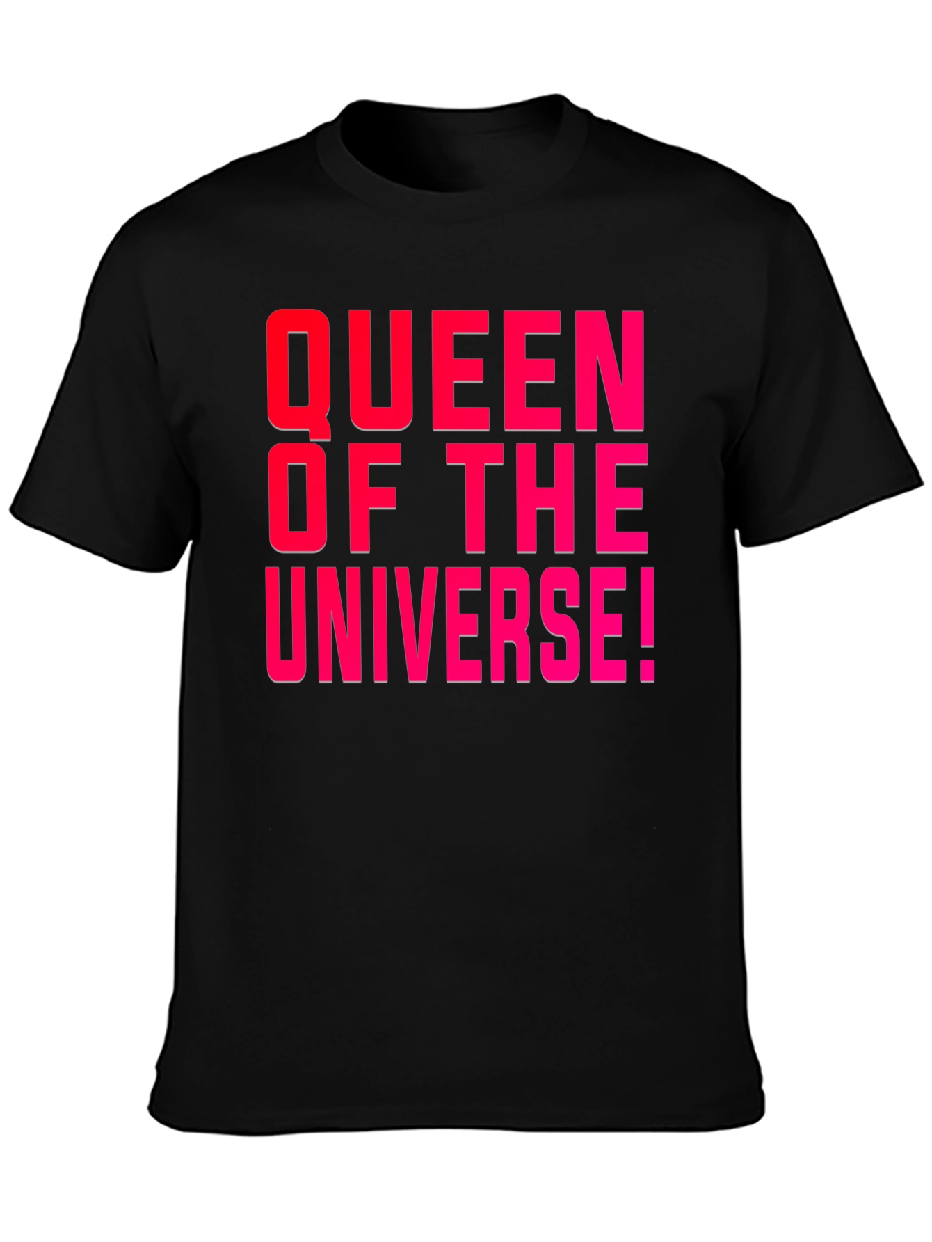 Black Queen of the Universe T-Shirt view 3
