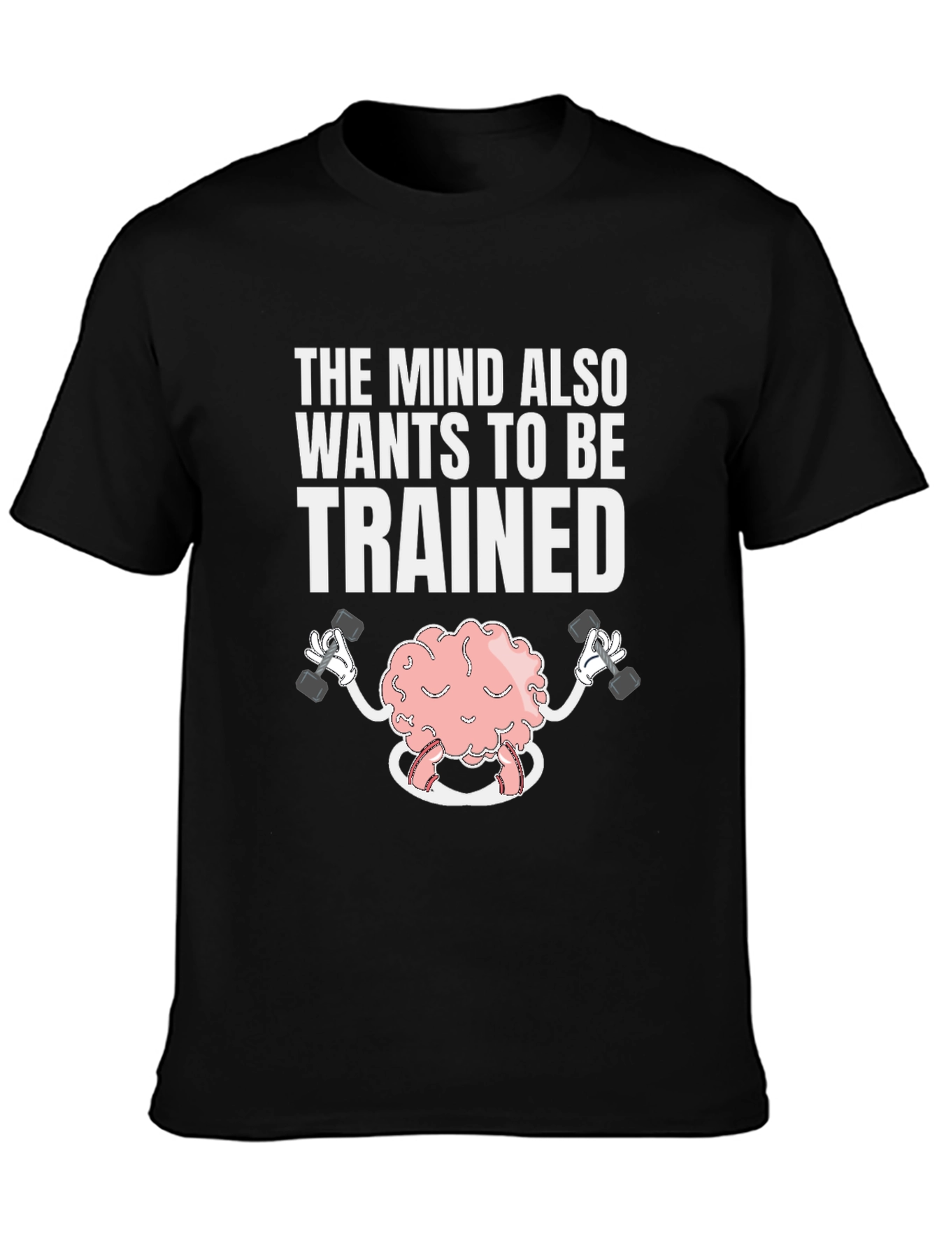 Black Mind Training Graphic Tee view 3
