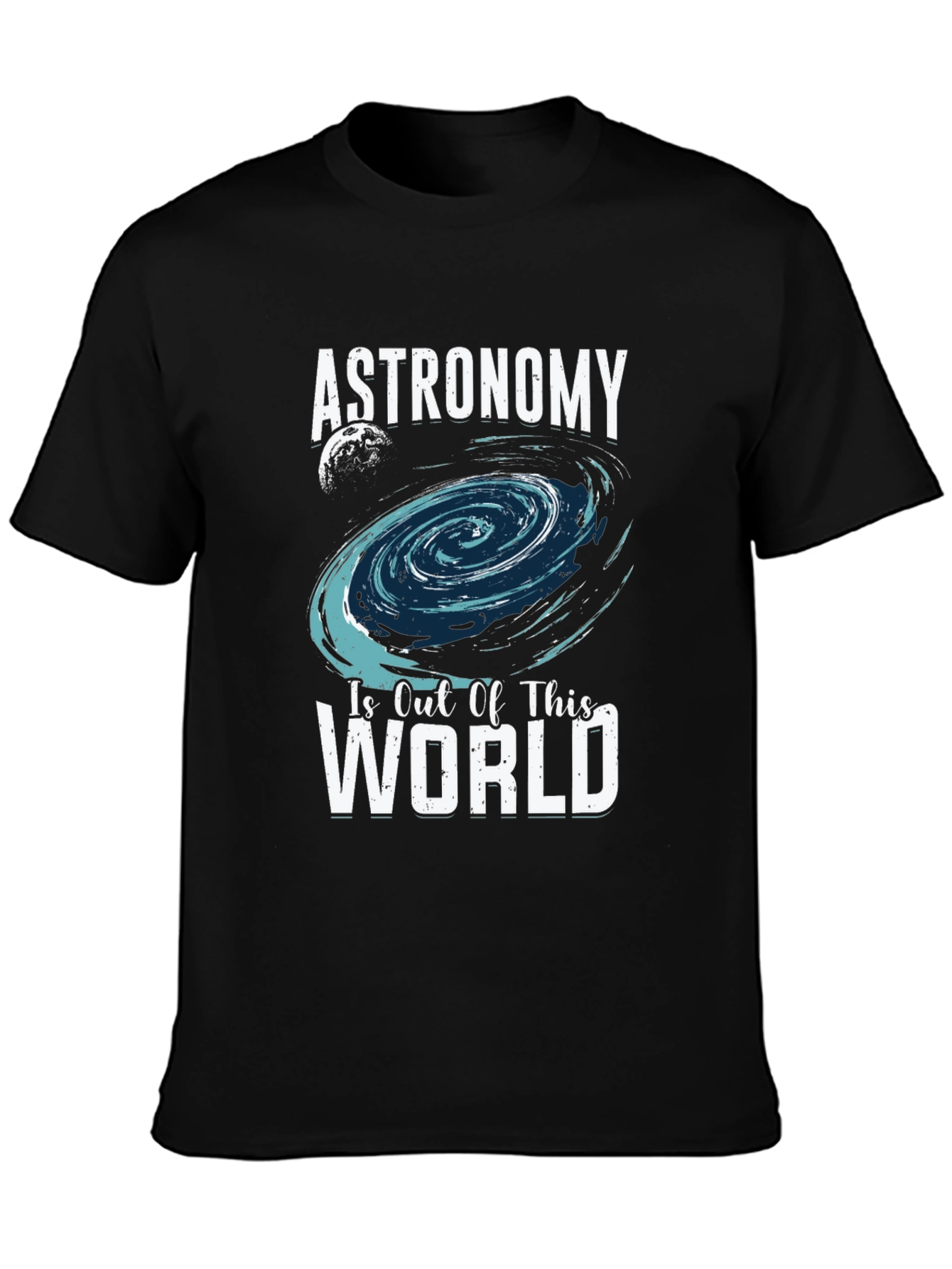 Black Astronomy Is Out Of This World T-Shirt view 3