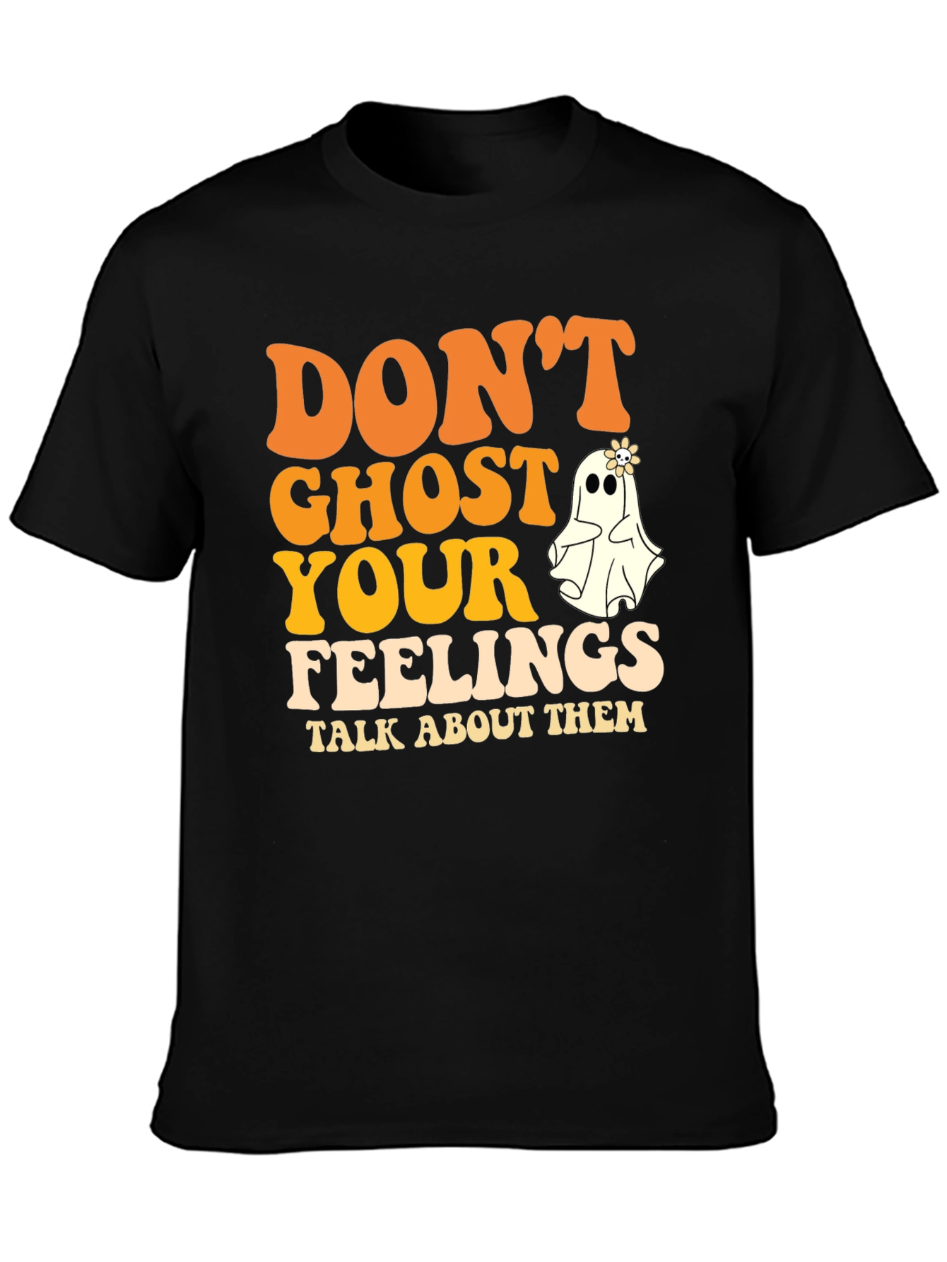 Retro Ghost Feelings T-Shirt - 3