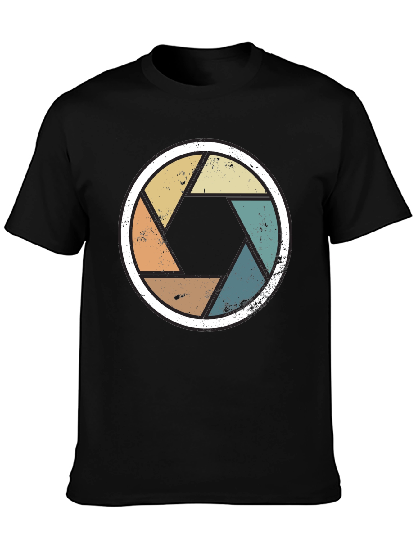 Retro Camera Aperture T-Shirt - Photographer Gift - 3