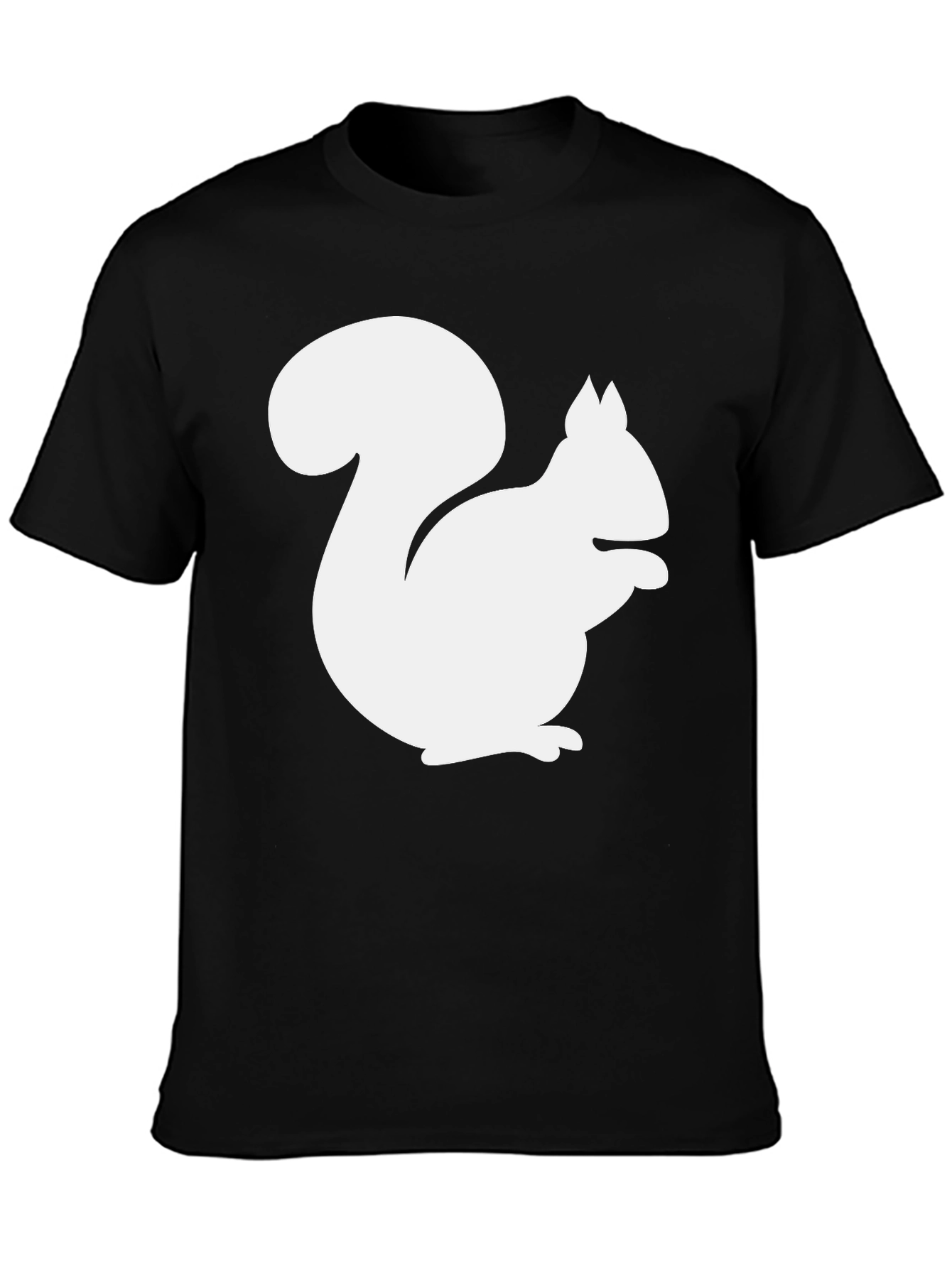 Black Squirrel Graphic T-Shirt - Black view 3