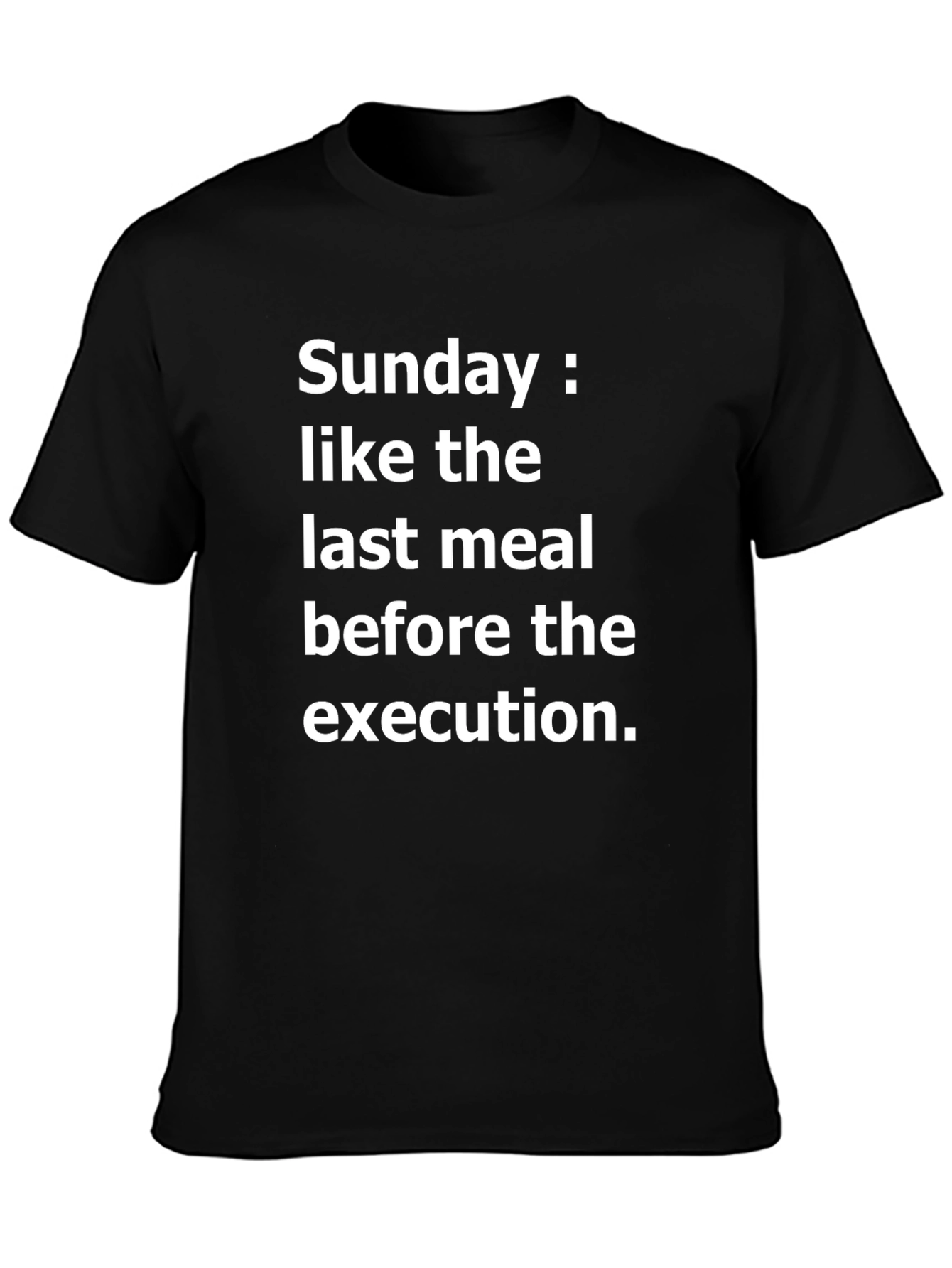 Black Sunday Execution T-Shirt view 3