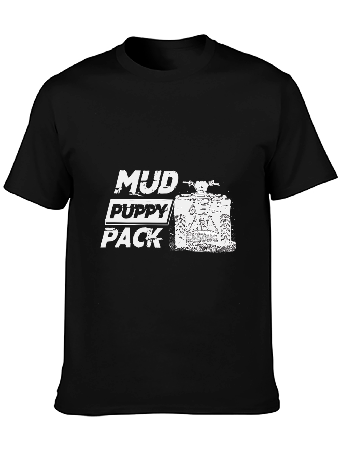Black Mud Puppy Pack Black Graphic Tee view 3