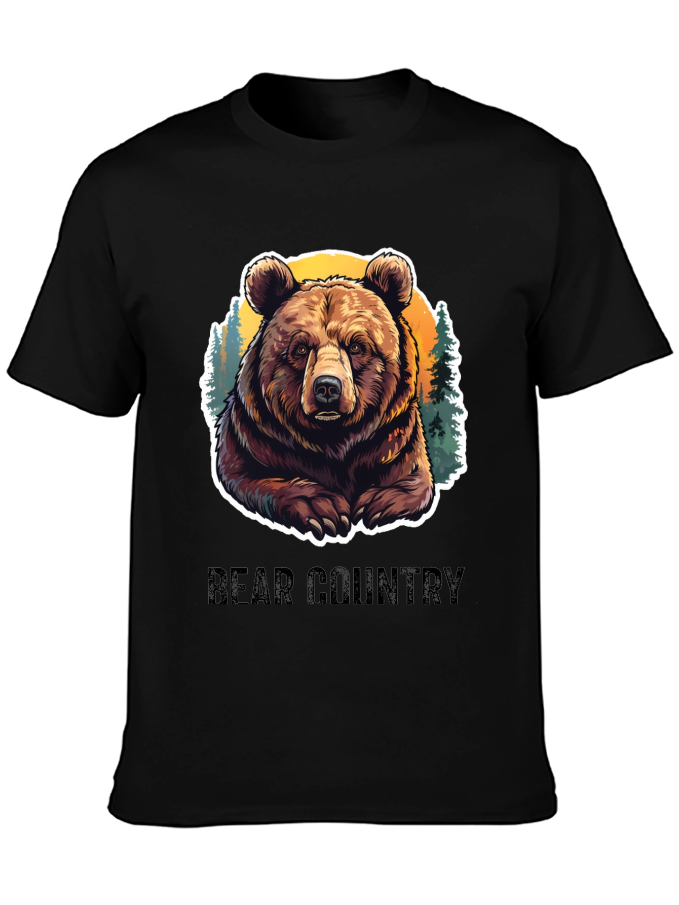 Black Bear Country Graphic Tee view 3