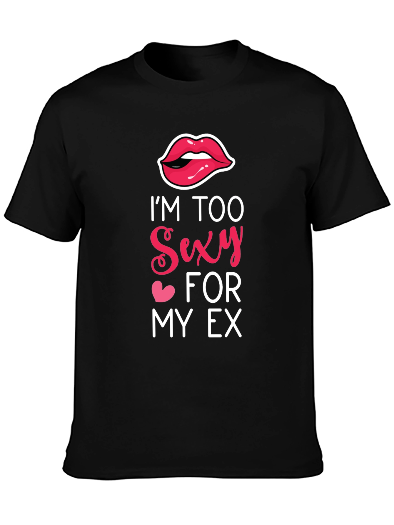 Black I'm Too Sexy for My Ex Graphic Tee view 3
