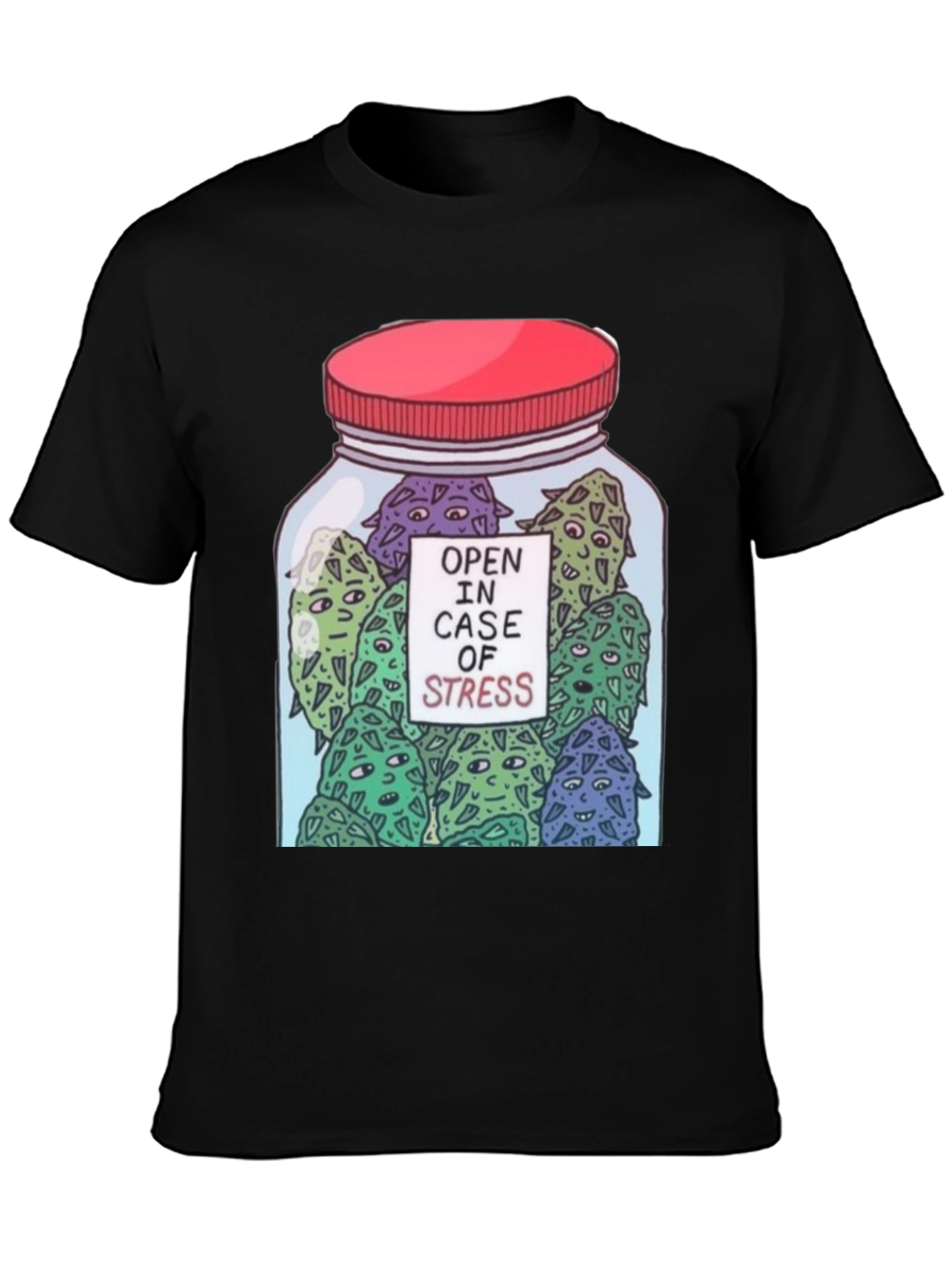 Open In Case Of Stress Graphic T-Shirt - 3