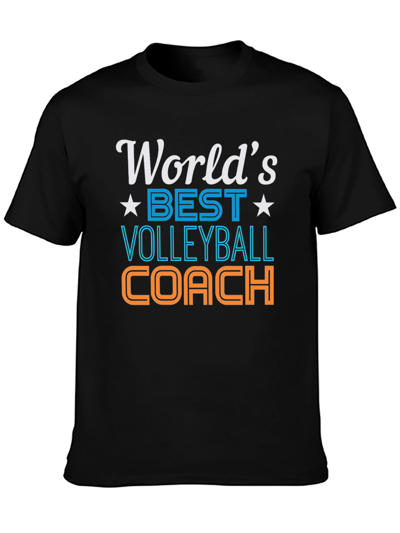 World's Best Volleyball Coach Graphic Tee - 3