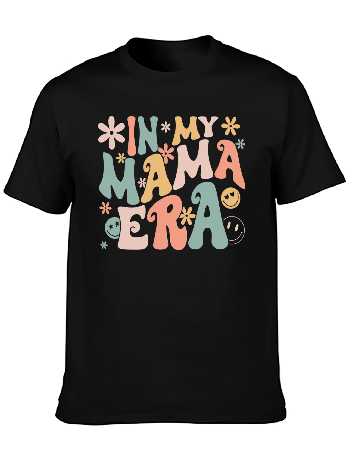 Black In My Mama Era Graphic T-Shirt view 3
