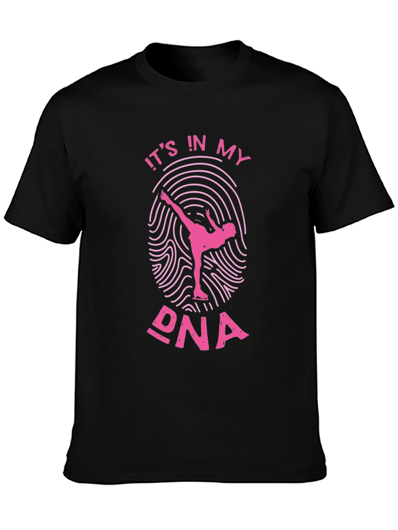 Black Ballet DNA T-Shirt - Unique Graphic Tee view 3