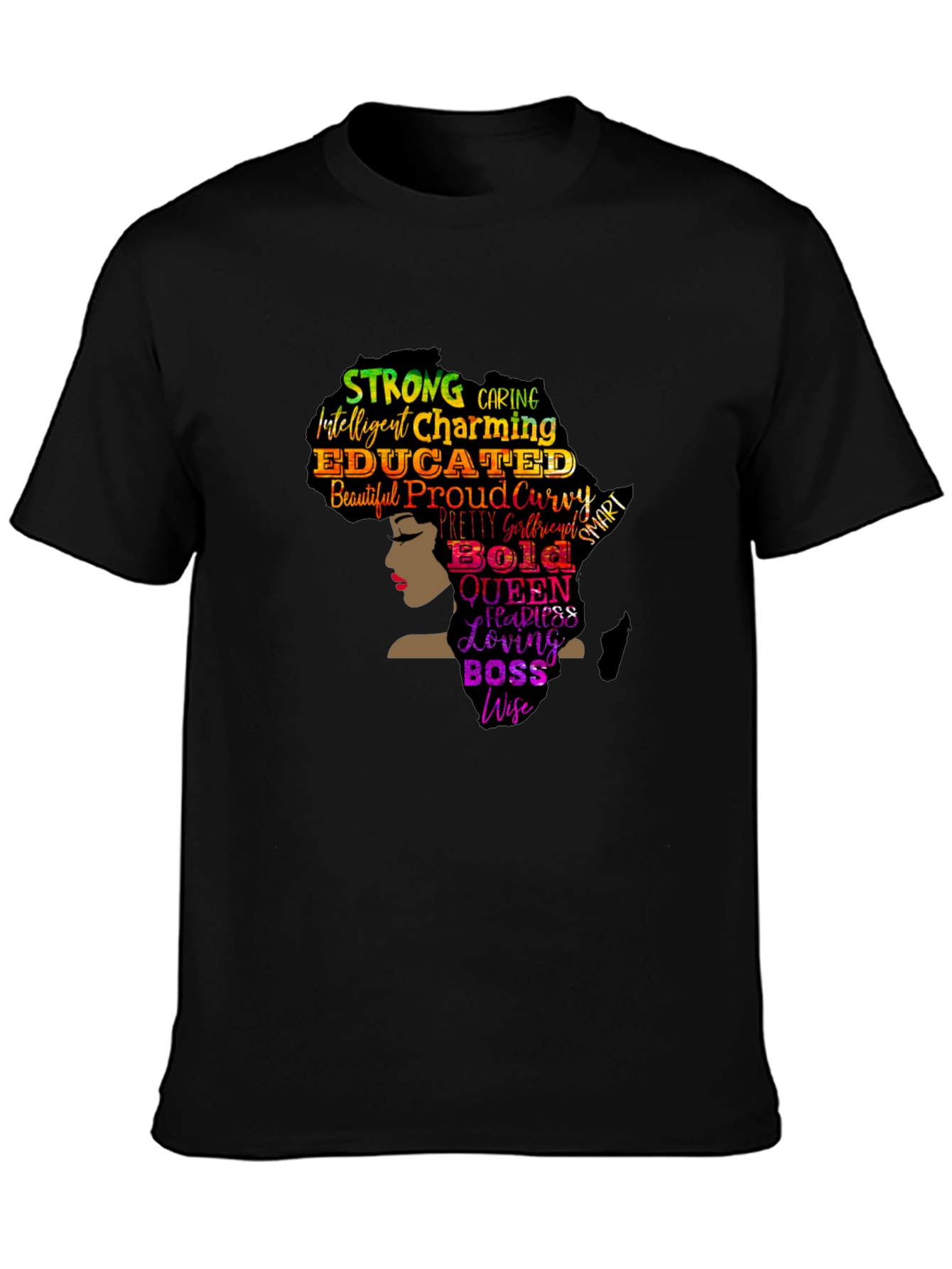 Empowered Woman Graphic Tee - Black - 3