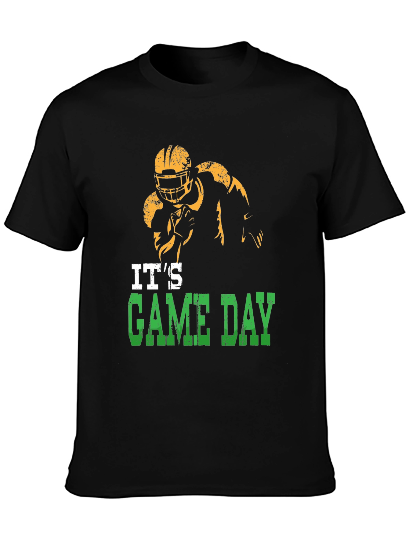 Black It's Game Day Football Graphic Tee view 3