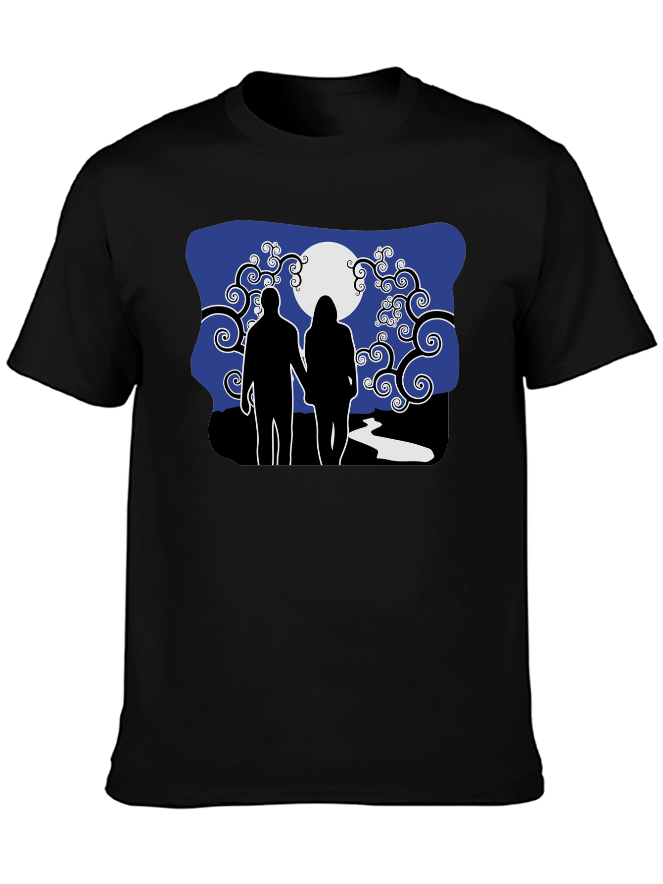 Romantic Moonlit Walk T-Shirt - 3
