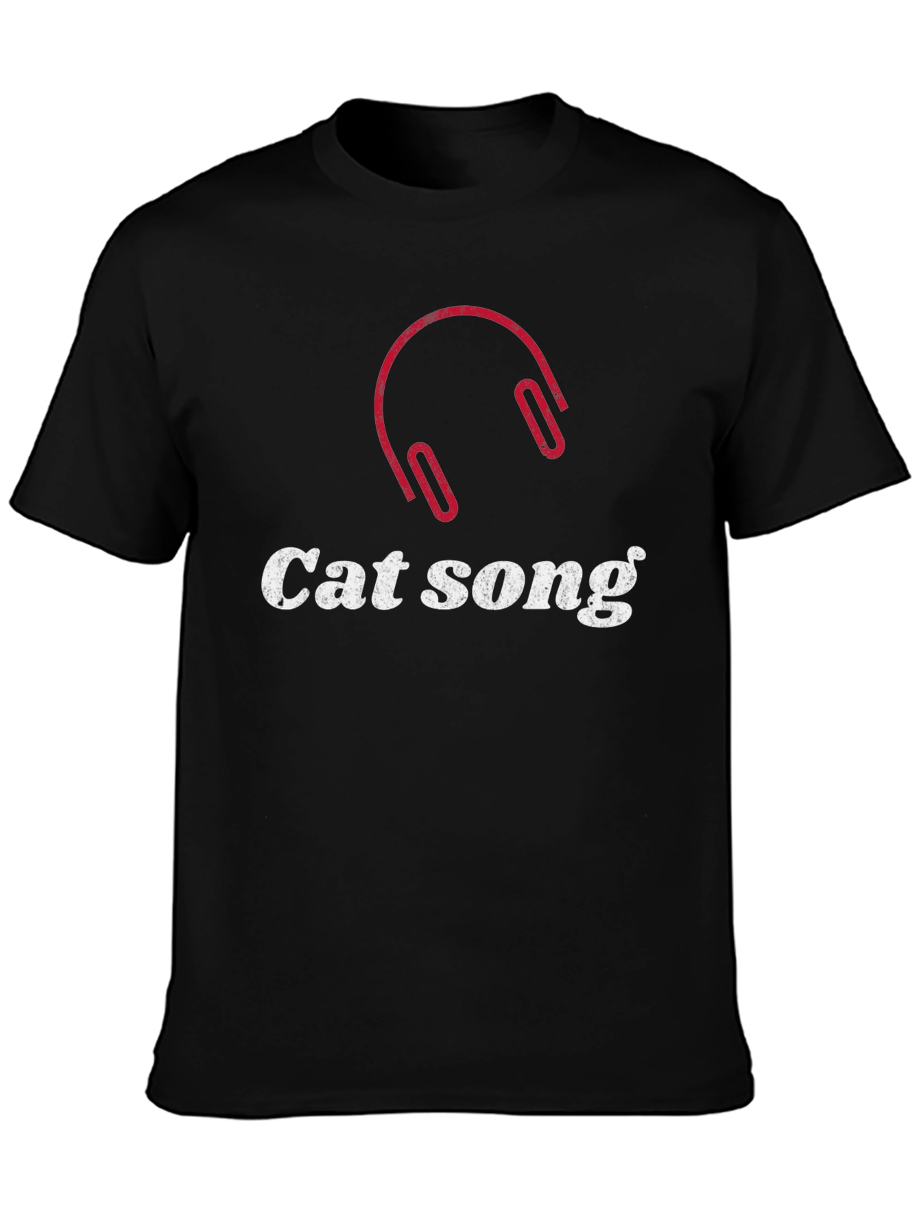 Black Cat Song T-Shirt - Music Lover Tee view 3