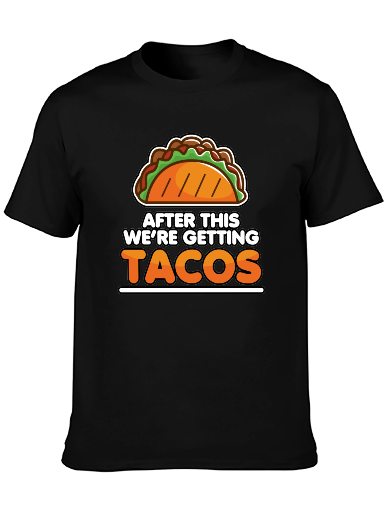 Black Tacos Graphic Tee - After This We're Getting Tacos view 3