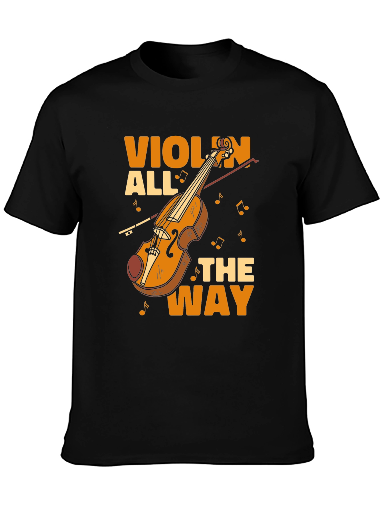 Black Violin All the Way Graphic Tee - Musician T-Shirt view 3