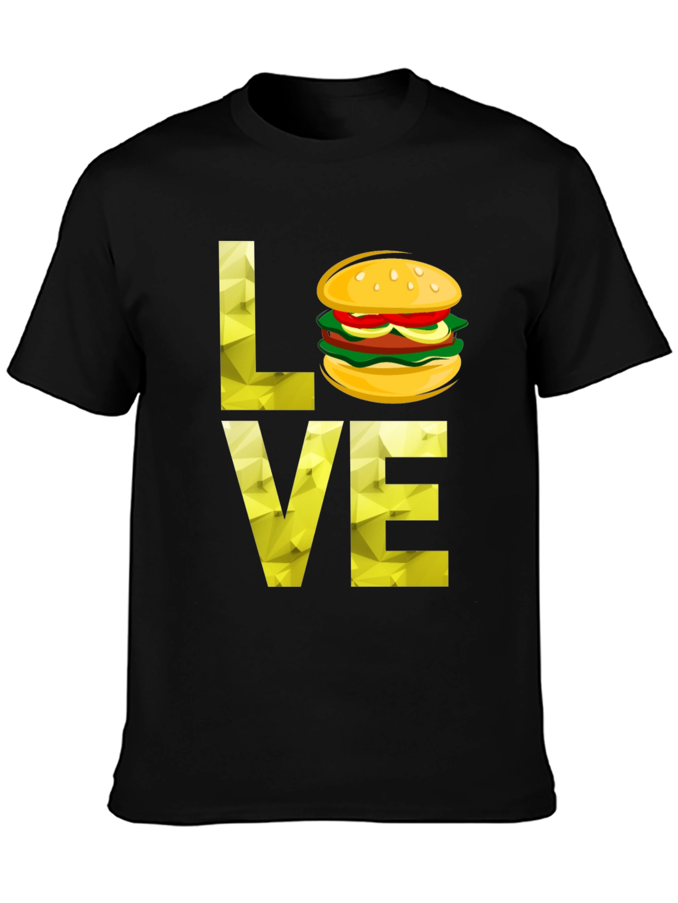Love Burger T-Shirt - Unique Graphic Tee - 3