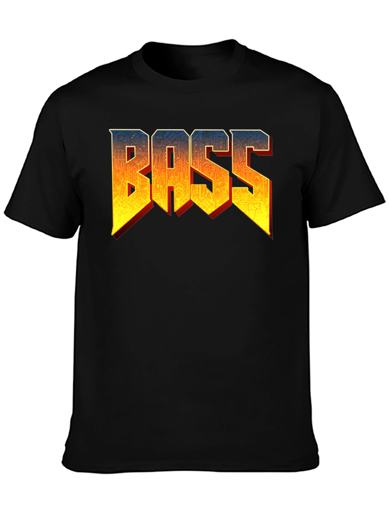 Black Bass Music T-Shirt view 3