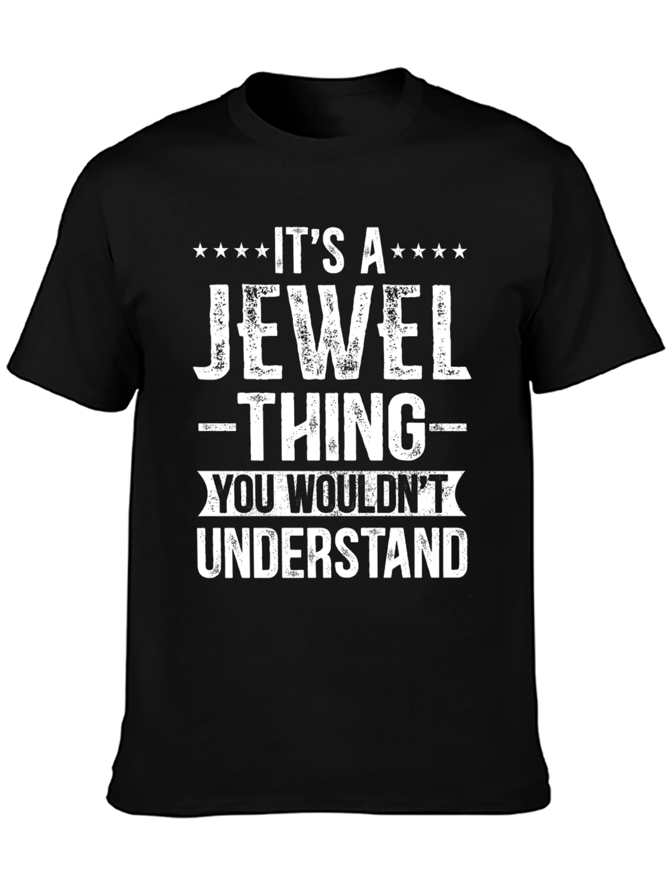 Black It's a Jewel Thing - Graphic T-Shirt view 3