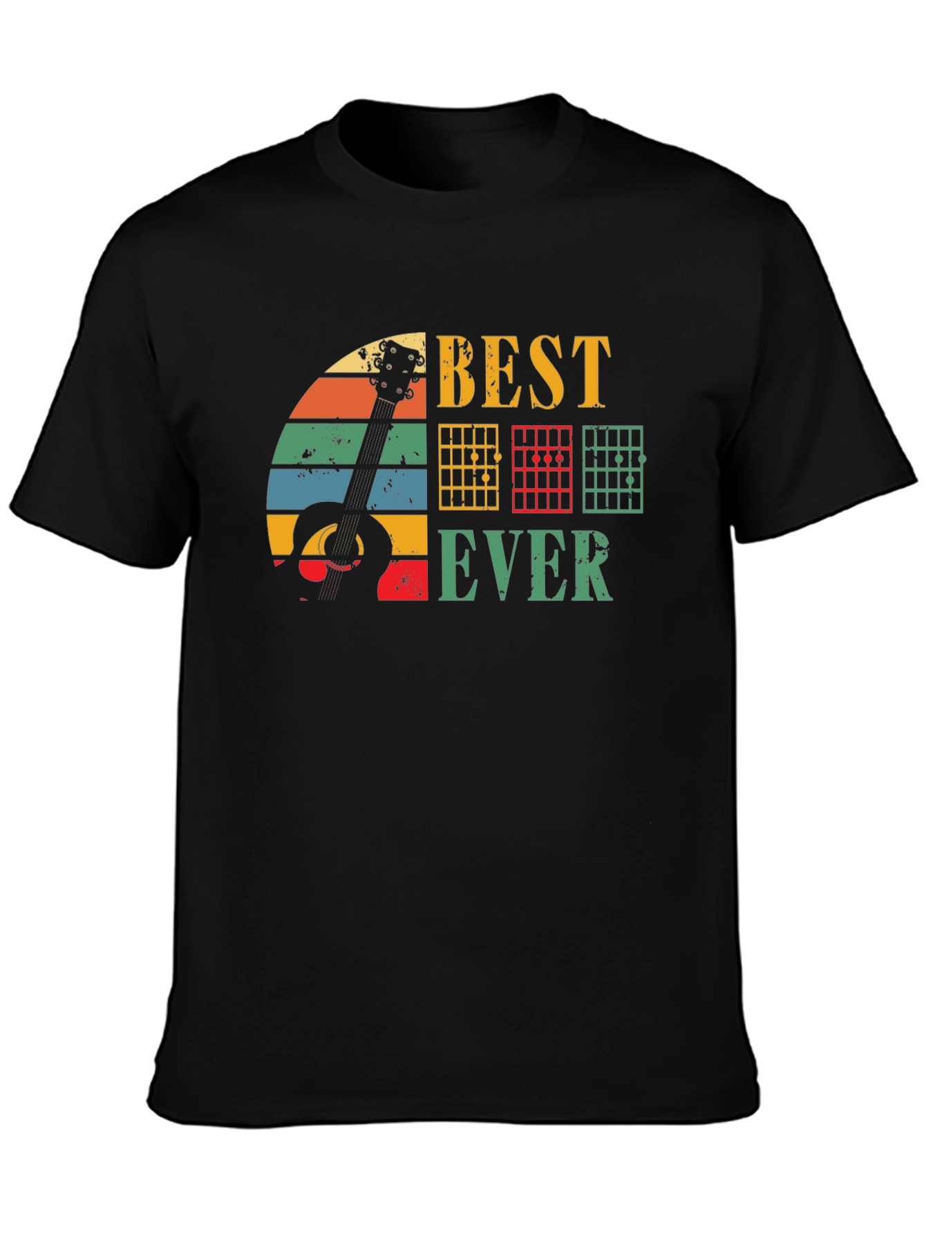 Best Guitar Ever T-Shirt - Retro Music Tee - 3
