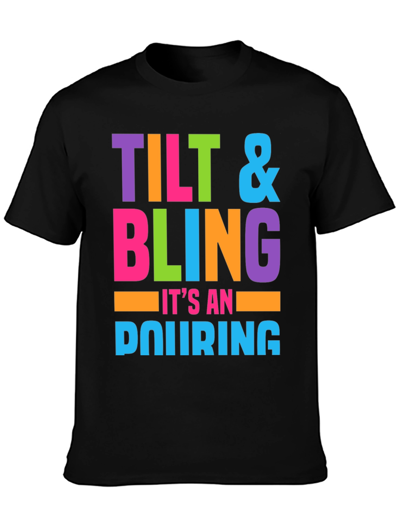 Tilt & Bling Graphic T-Shirt - 3