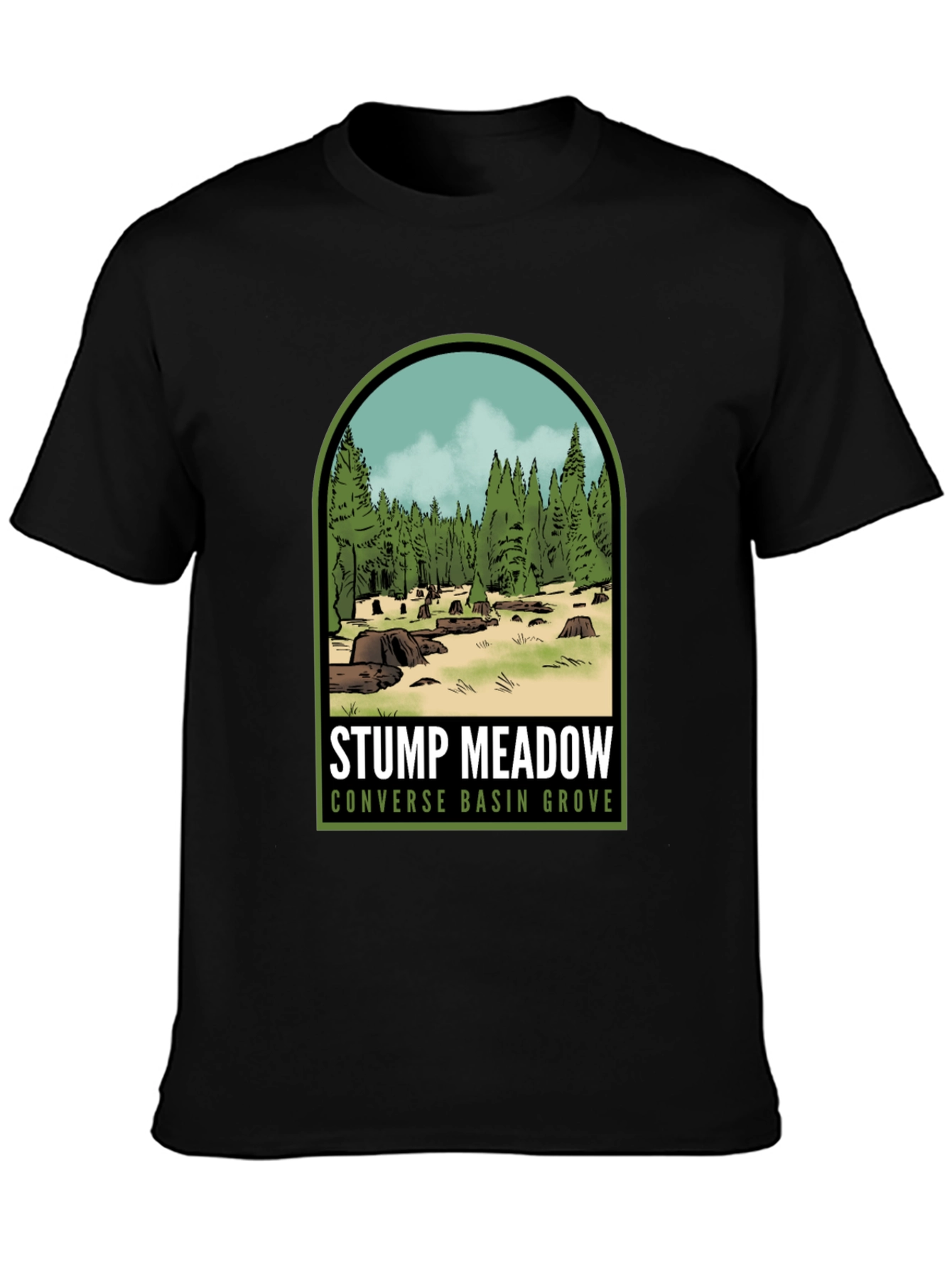 Black Stump Meadow Graphic Tee view 3