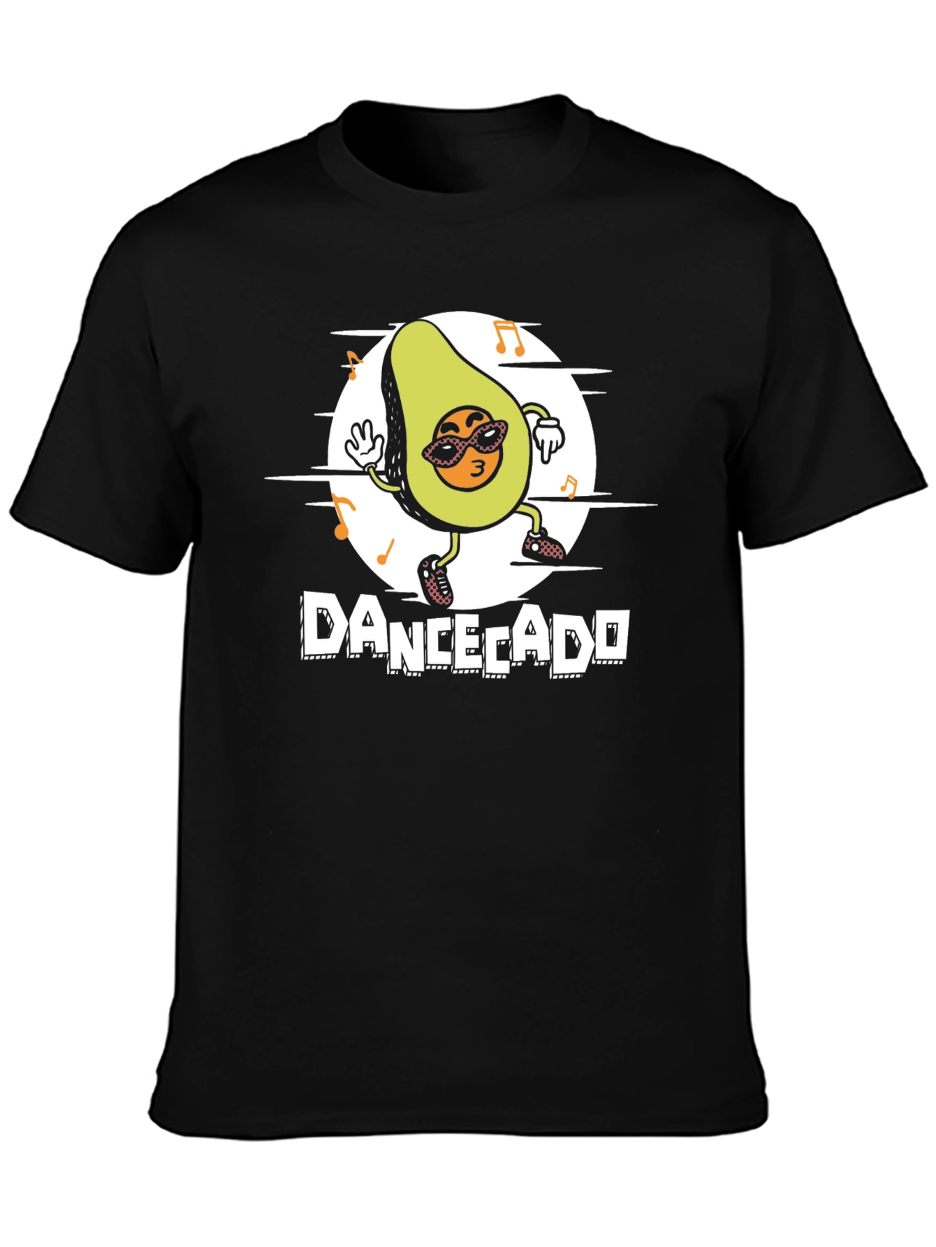 Black Dancecado Black T-Shirt view 3