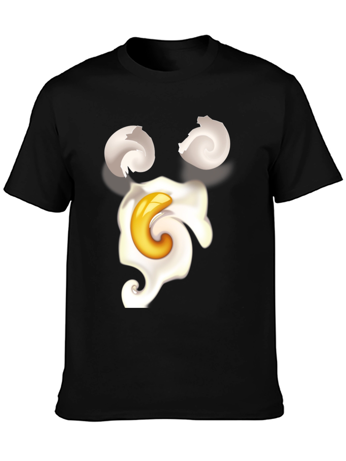 Black Egg-cellent Graphic T-Shirt view 3