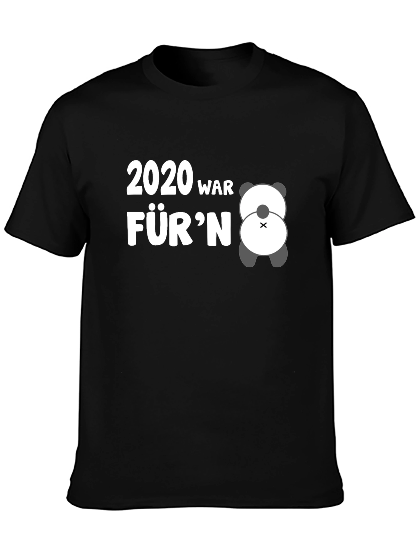 Black 2020 Bear T-Shirt - Unisex Black Tee view 3
