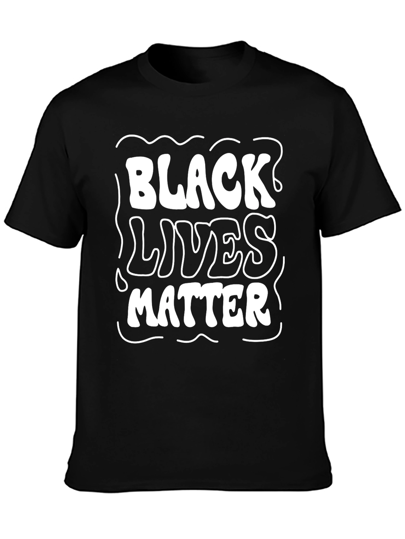 Black Black Lives Matter Graphic Tee view 3