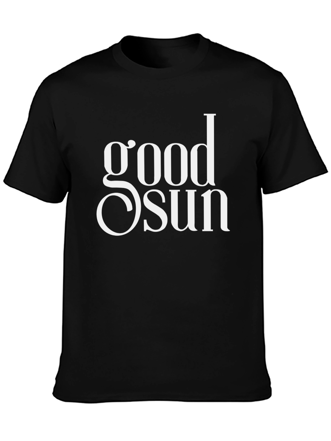 Black Good Sun Graphic Tee - Stylish Comfort view 3