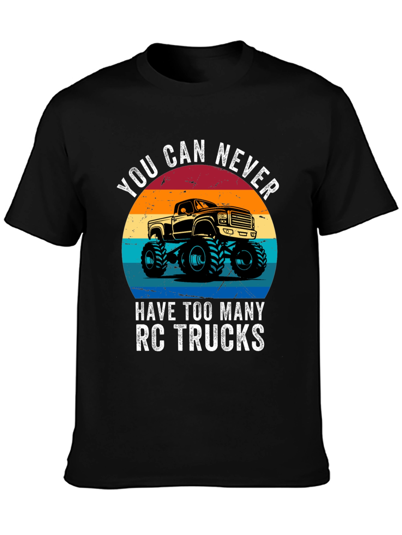 Black RC Truck T-Shirt: You Can Never Have Too Many! view 3