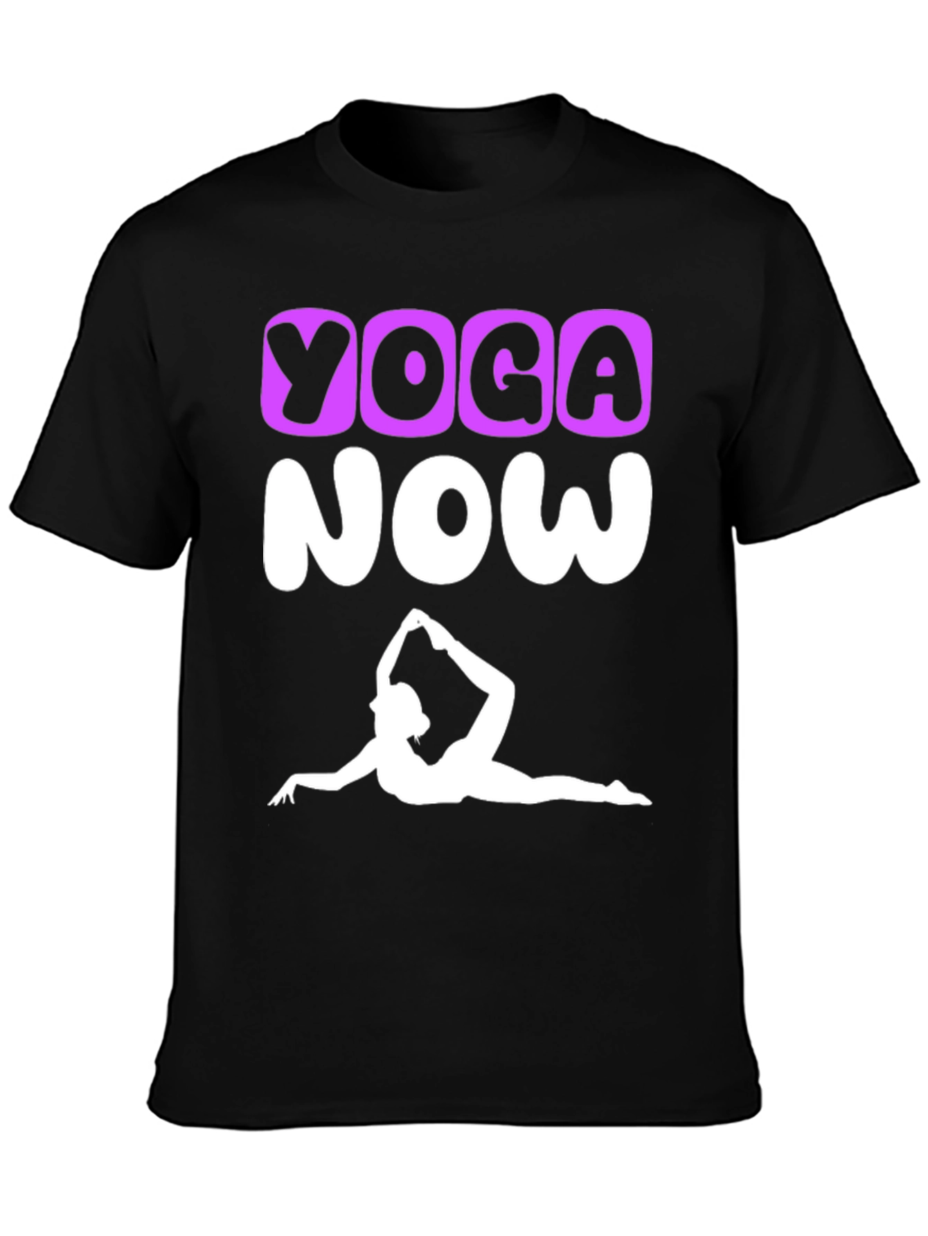 Yoga Now Graphic T-Shirt for Fitness & Style - 3