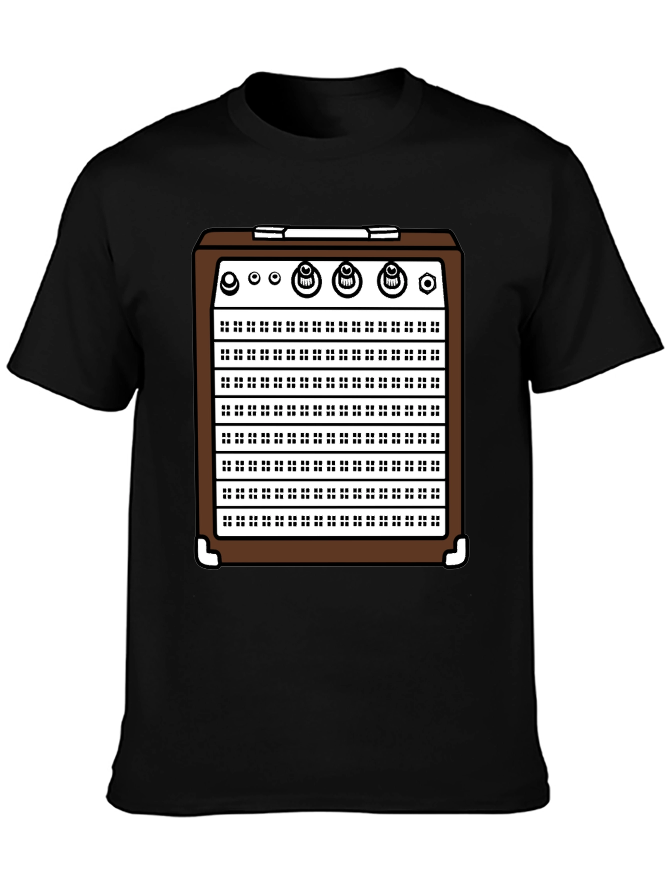Retro Amplifier T-Shirt - Vintage Sound, Modern Style - 3
