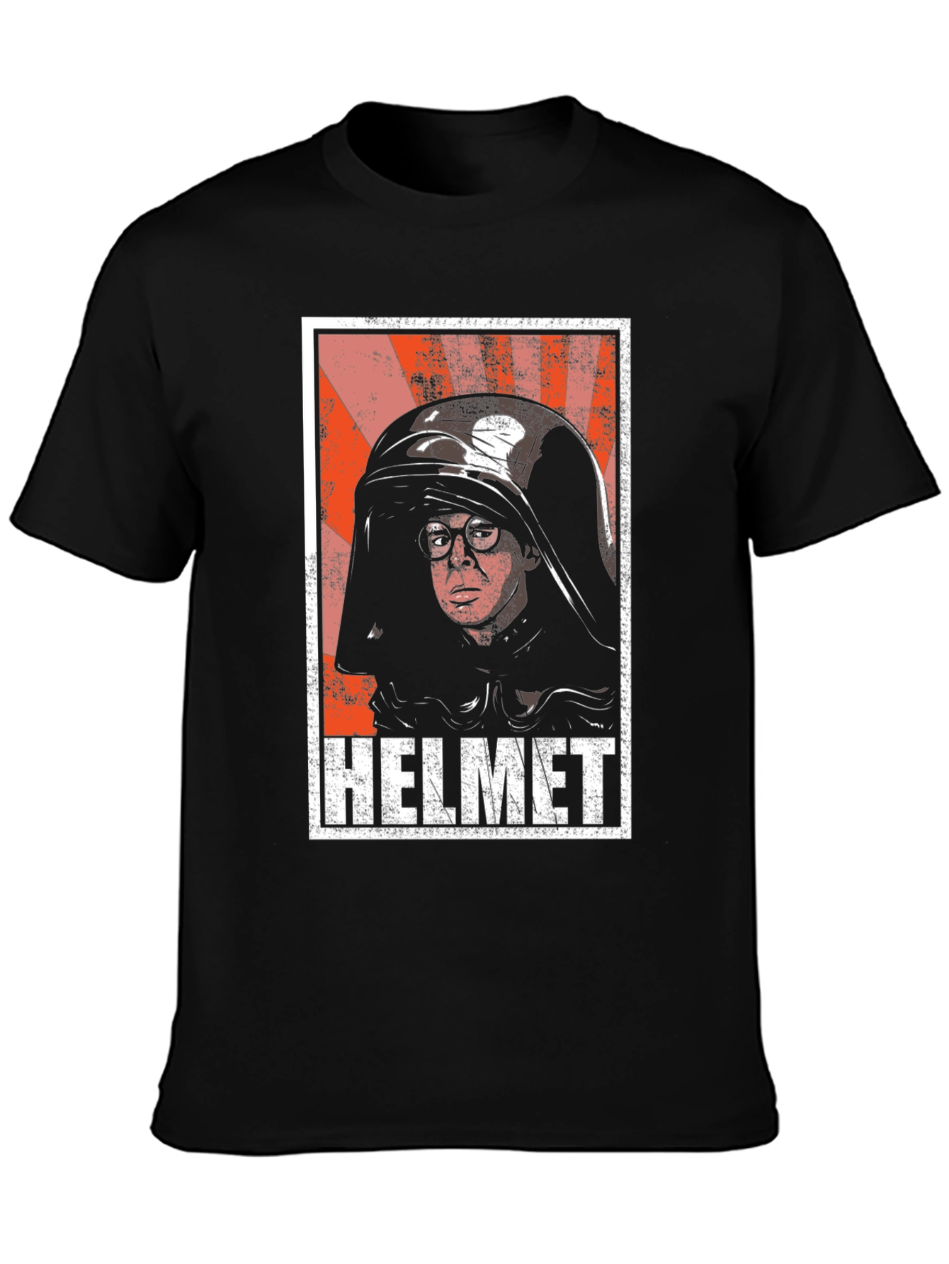 Black Helmet T-Shirt: Dark Helmet Spaceballs Tee view 3