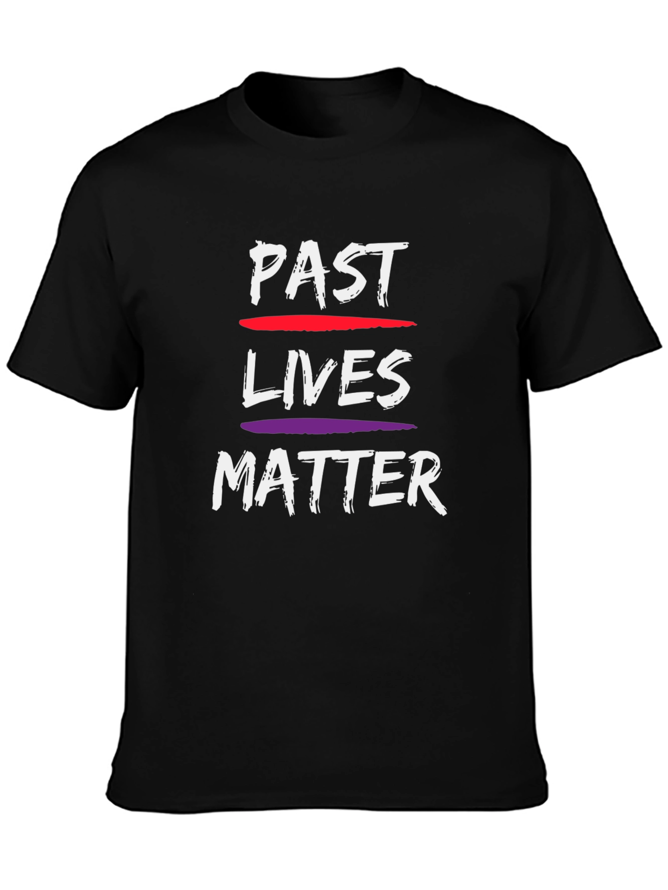 Black Past Lives Matter Graphic Tee view 3