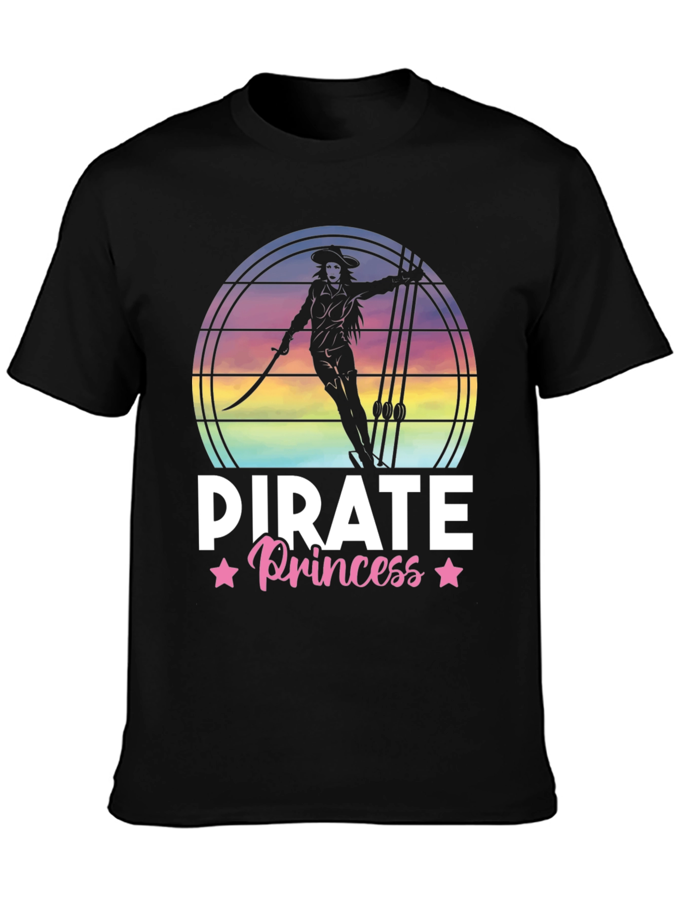 Pirate Princess T-Shirt - Stylish Graphic Tee - 3
